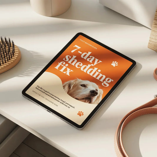 Reduce Dog Shedding in 7 Days (Digital Guide + Printable Checklist)